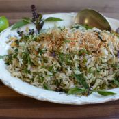 Herb-Scented Rice Salad With Coconut and Lime